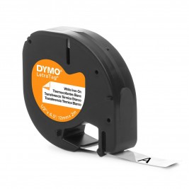 Dymo LetraTag Lente S0718850 12mm x 2m / riiete märgistamiseks (IRON ON) Dymo LetraTag Lente S0718850 12mm x 2m / riiete märgistamiseks (IRON ON)