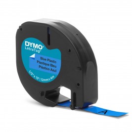 Dymo LetraTag Plastikāta Lente S0721600 12mm x 4m   Dymo LetraTag Plastikāta Lente S0721600 12mm x 4m