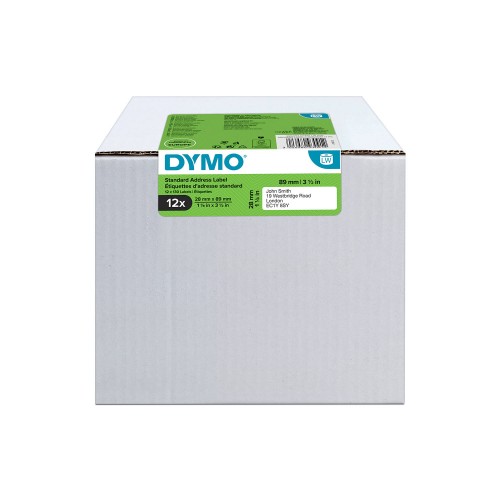 Dymo 2093091 Etiķetes 28 x 89mm  komplekts - 12 gab.