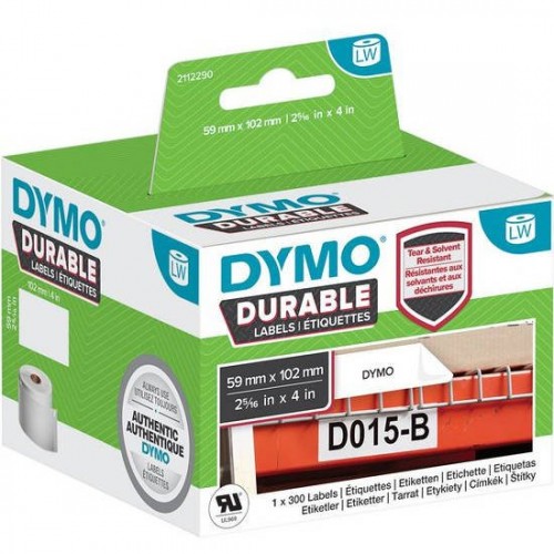 Dymo 1933088 Izturīgas rūpnieciskās etiķetes 59 x 102mm - 2112290