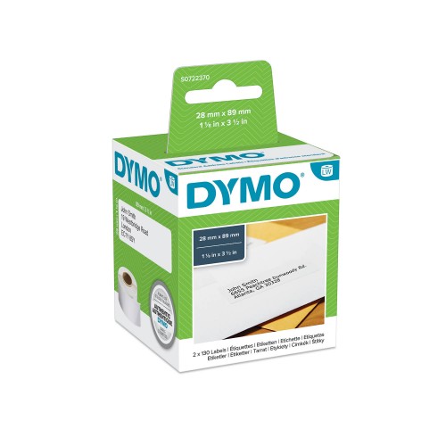 Dymo 99010 Etiķetes 28 x 89mm