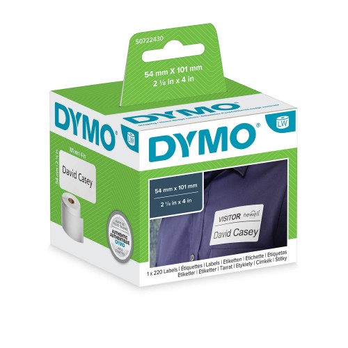 Dymo 99014 Etiķetes 54 x 101mm