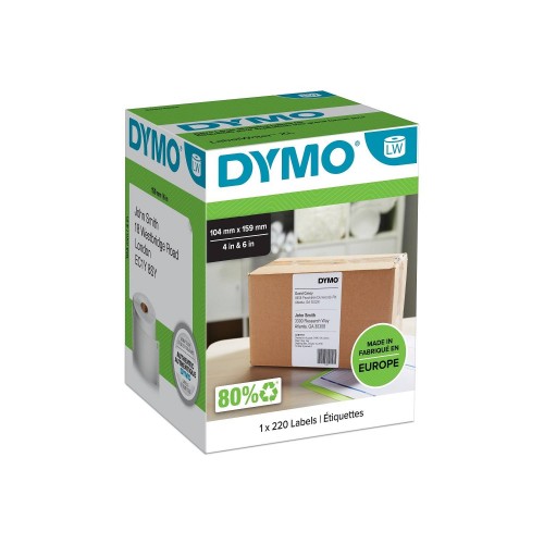 Dymo XXL S0904980 Etiķetes 104 x 159mm