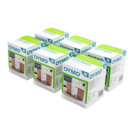 Dymo XXL S0904980 Etiķetes 104 x 159mm  komplekts - 6 gab. Dymo XXL S0904980 Etiķetes 104 x 159mm  komplekts - 6 gab.