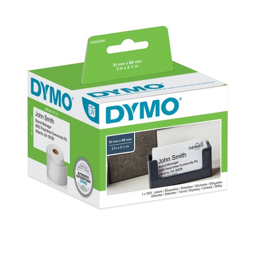 Dymo S0929100 Etiķetes 51 x 89mm