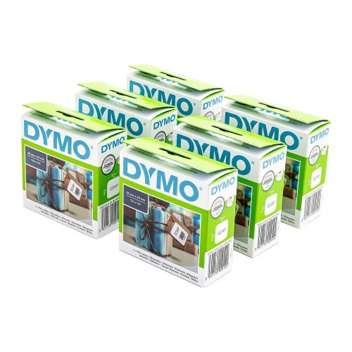 Dymo S0929120 Etiķetes 25 x 25mm  komplekts - 6 gab.