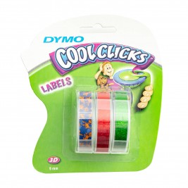 Dymo 3D Lentes S0741980 Mehāniskā etiķešu printera 9mm x 3m 3 gab. Dymo 3D Lentes S0741980 Mehāniskā etiķešu printera 9mm x 3m 3 gab.