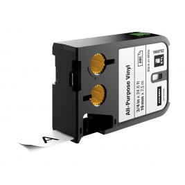 Dymo XTL Vinila lente 1868752 19mm x 7m, melns uz balta Dymo XTL Vinila lente 1868752 19mm x 7m, melns uz balta