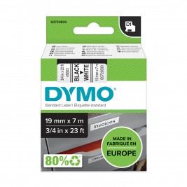 Dymo Lente D1 45803 19mm x 7m / melns uz baltas – S0720830 Dymo Lente D1 45803 19mm x 7m / melns uz baltas – S0720830
