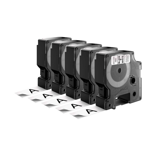 Dymo Lente D1 45803 19mm x 7m / melns uz baltas – 5 gab. - S0720830