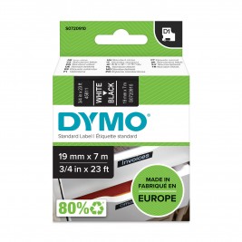 Dymo Lente D1 45811 19mm x 7m / balts uz melnas – S0720910 Dymo Lente D1 45811 19mm x 7m / balts uz melnas – S0720910