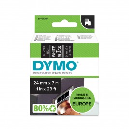 Dymo Lente D1 53721 24mm x 7m / balts uz melnas – S0721010 Dymo Lente D1 53721 24mm x 7m / balts uz melnas – S0721010