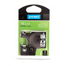 Dymo Lente D1 16959 12mm x 5.5m melns uz baltas / Poliesters – S0718060 Dymo Lente D1 16959 12mm x 5.5m melns uz baltas / Poliesters – S0718060